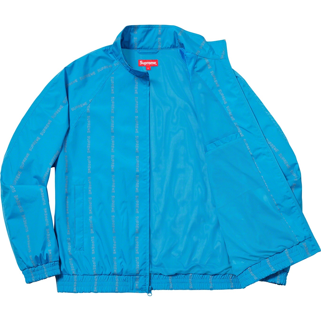 Reflective Text Track Jacket view 9